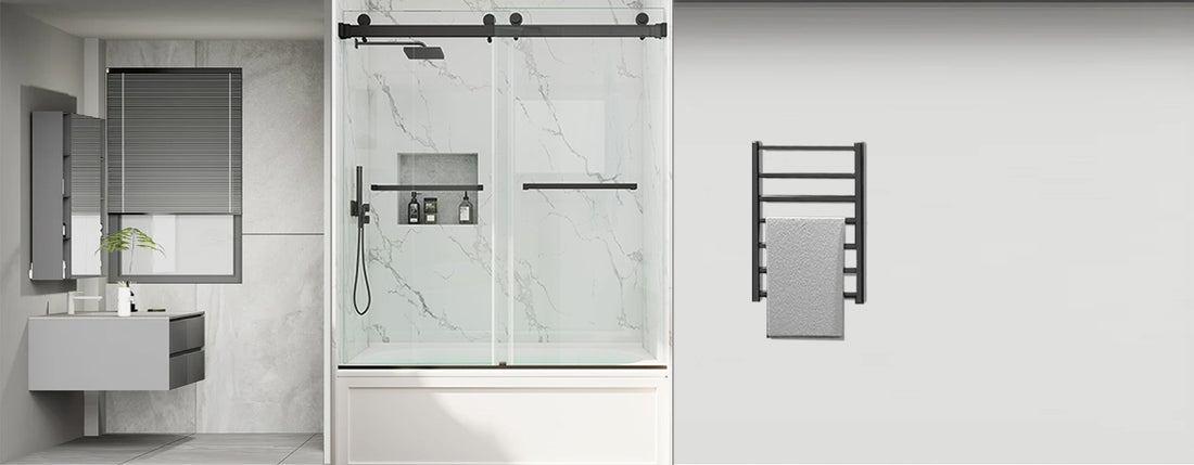 MCOCOD® Frameless Glass Shower Doors