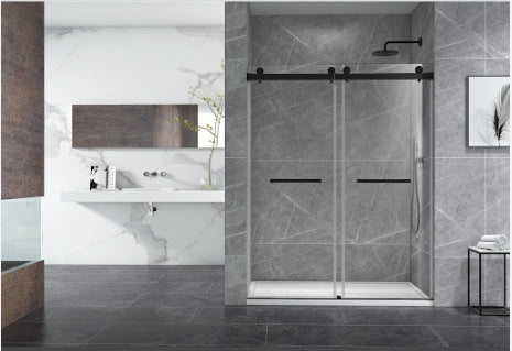 MCOCOD® DS13 Soft-Closing Double Sliding Shower Door
