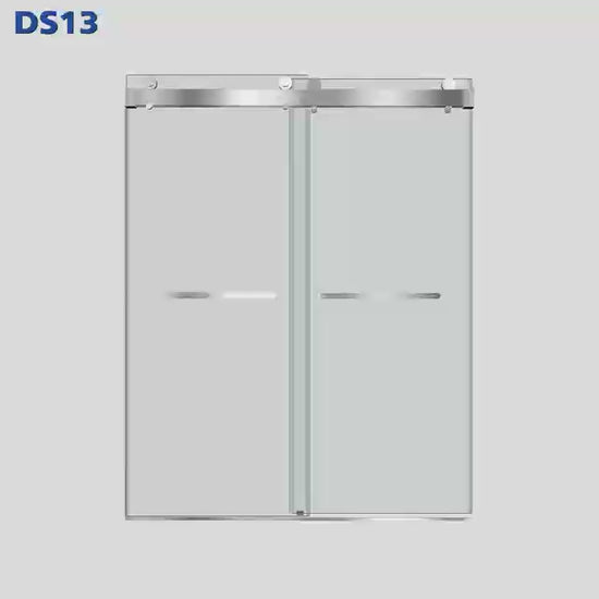 MCOCOD DS13 Soft-Closing Double Sliding Frameless Shower Door - Products Display