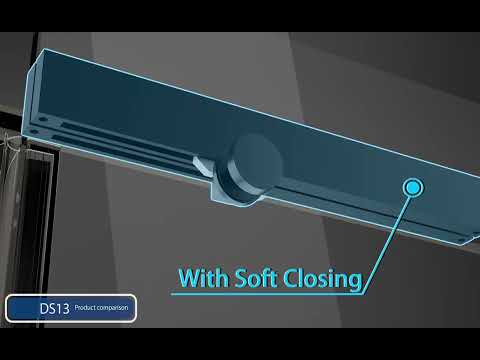 MCOCOD DS13 Frameless Shower Door - With Soft Closing and Without Soft Closing